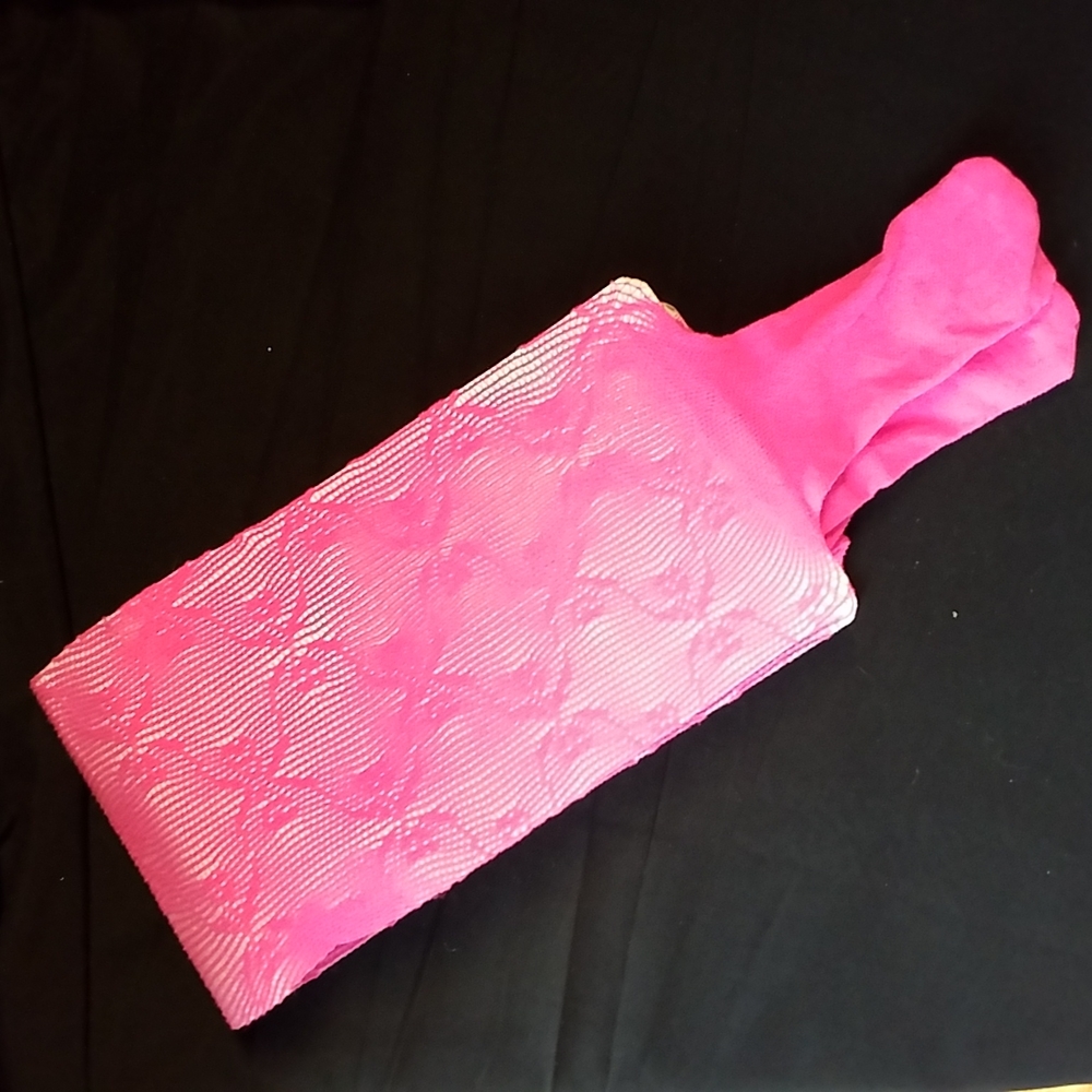 3/$25 CLAIRE'S TIGHTS HOT PINK Size M NWOT